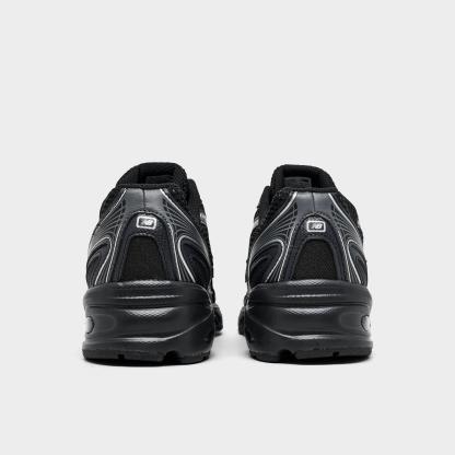 Big Kids' New Balance 740 Casual Shoes - Black/Silver Metallic - view 4