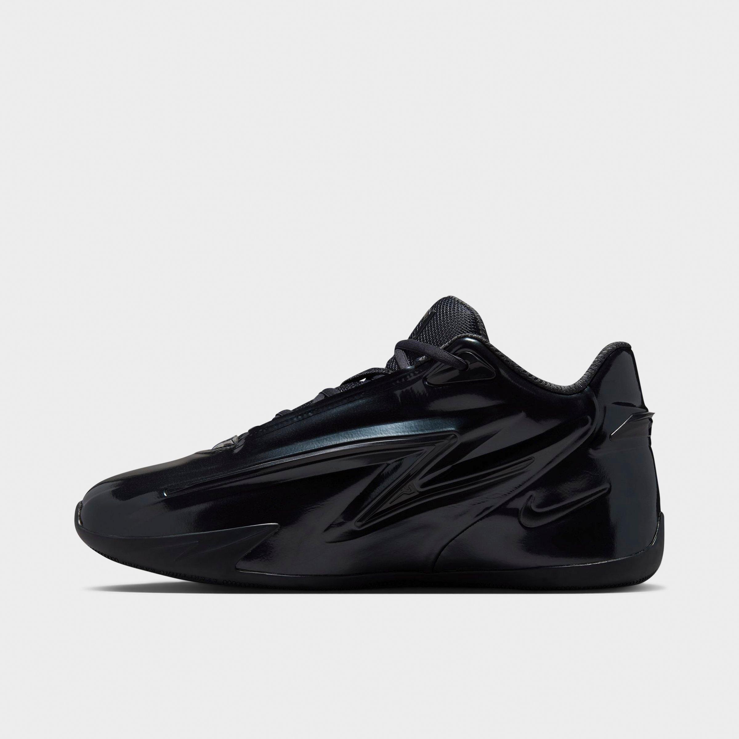 Nithtke KD 19 Basketball Shoes - Black/Stadium Green - Left shoe facing left. Outside of the shoe.