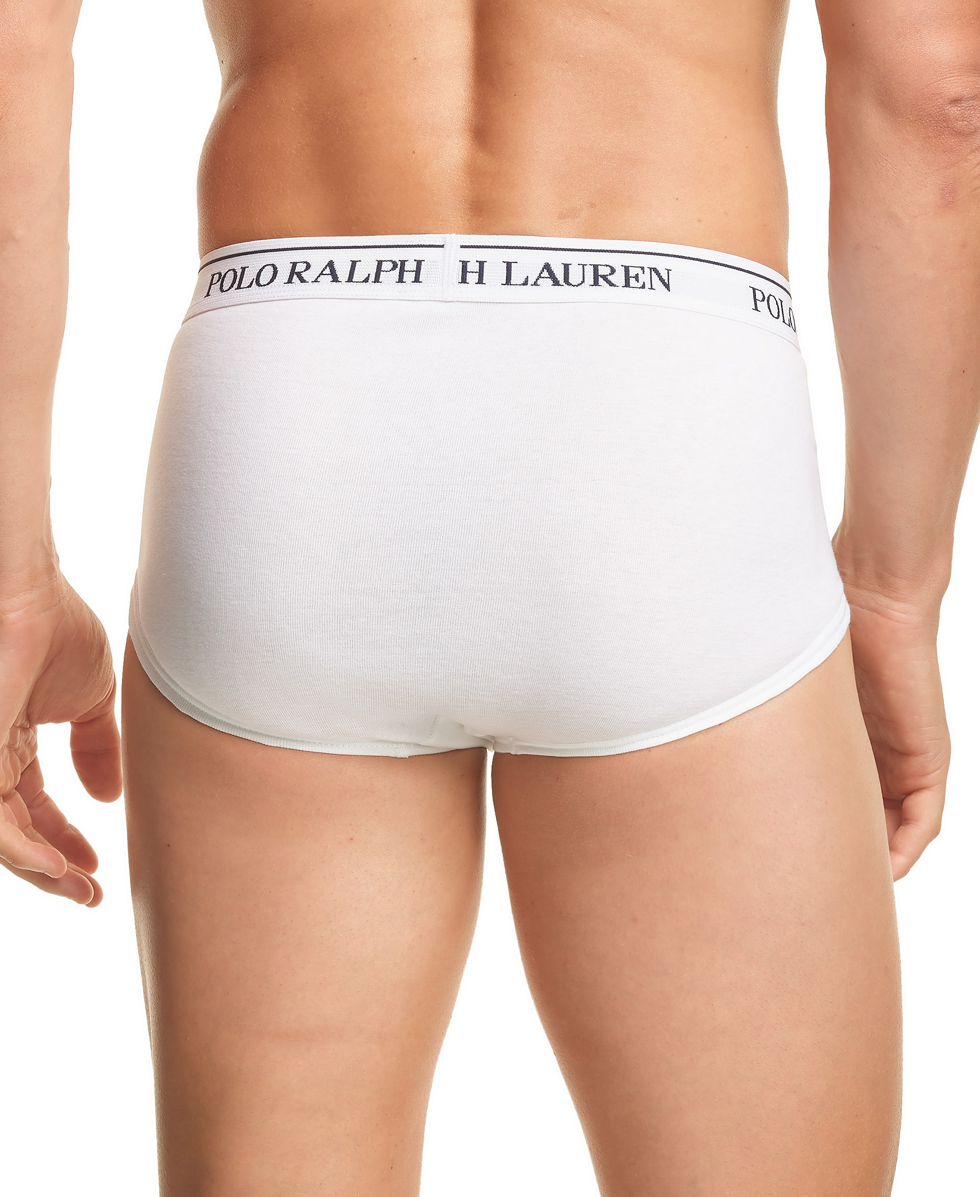 Polo Ralph Lauren Men's 4-Pack Classic-Fit Mid-Rise Briefs - White