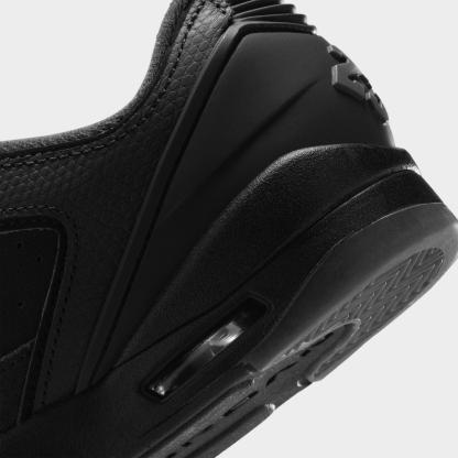 Big Kids' Jordan Sixty Plus Low Casual Shoes - Black/Dark Smoke Grey - view 3
