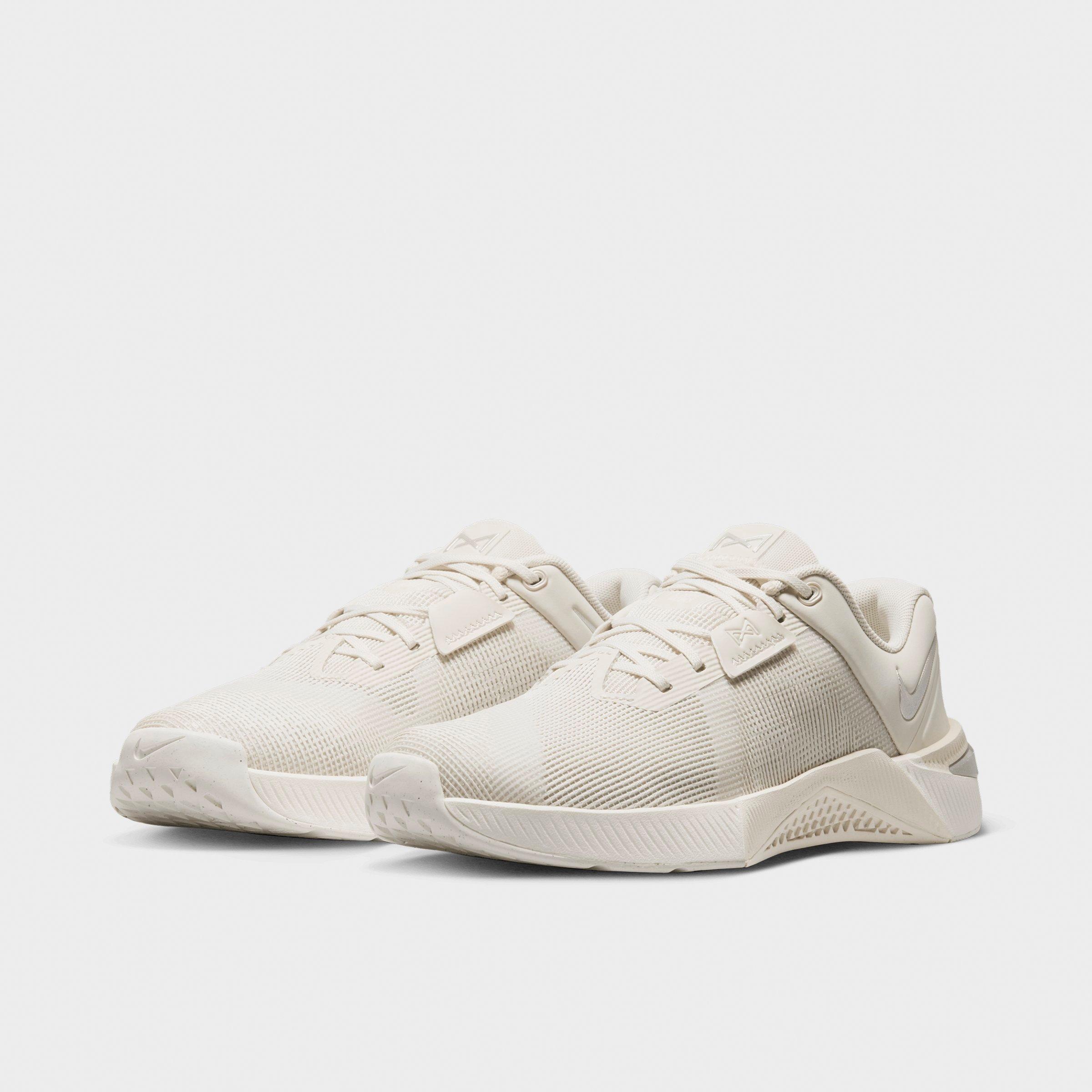 Women's Nithtke Metcon 10 Training Shoes - Light Orewood Brown/Phantom/Sail/Metallic Silver - Both shoes facing left