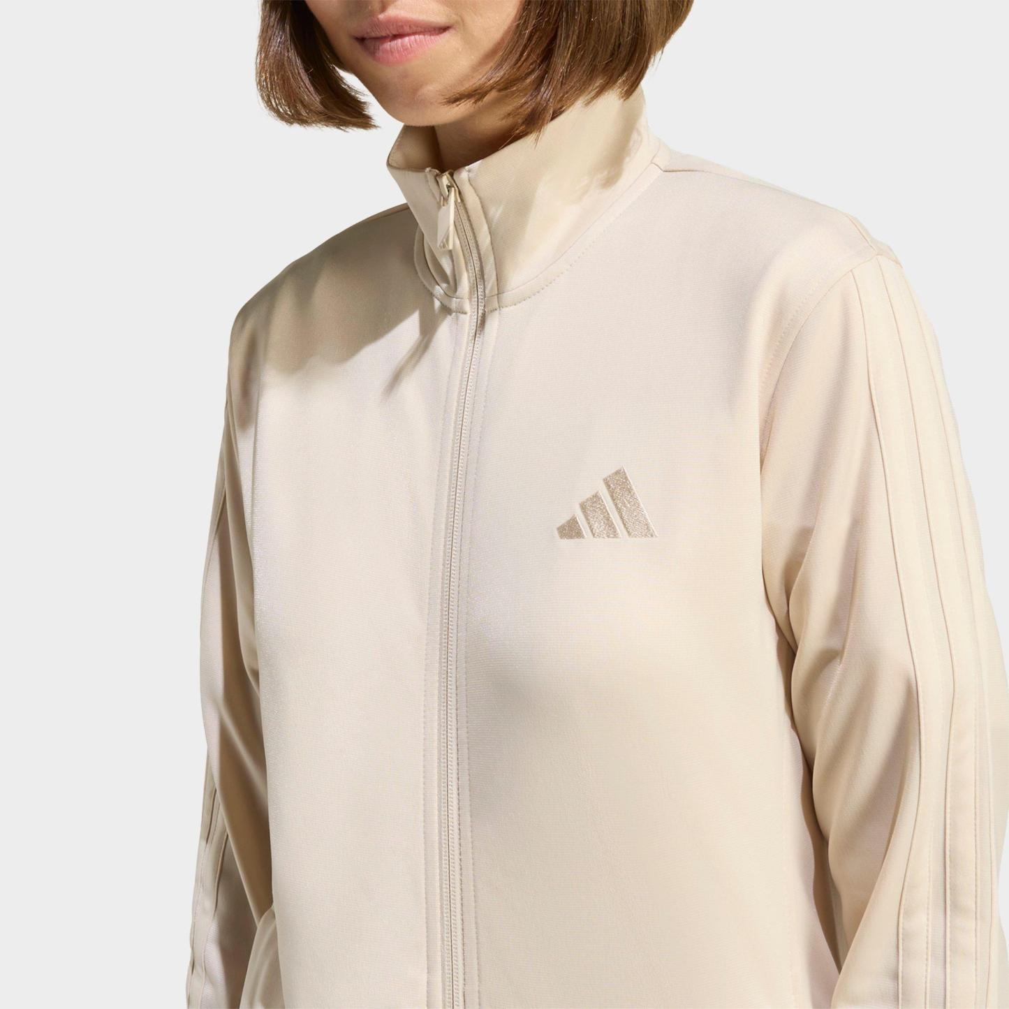 Women's adidas Sportswear DAYREADY Full-Zip Track Top - Crystal Linen