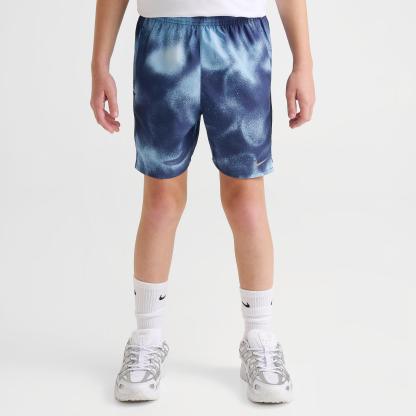 Big Kids' Nithtke Miler Graphic Dri-FIT Training Shorts - Football Blue/Midnight Navy