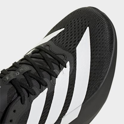 Men's adidas Adizero Pacer Running Shoes - Core Black/Cloud White/Carbon - Detail shot