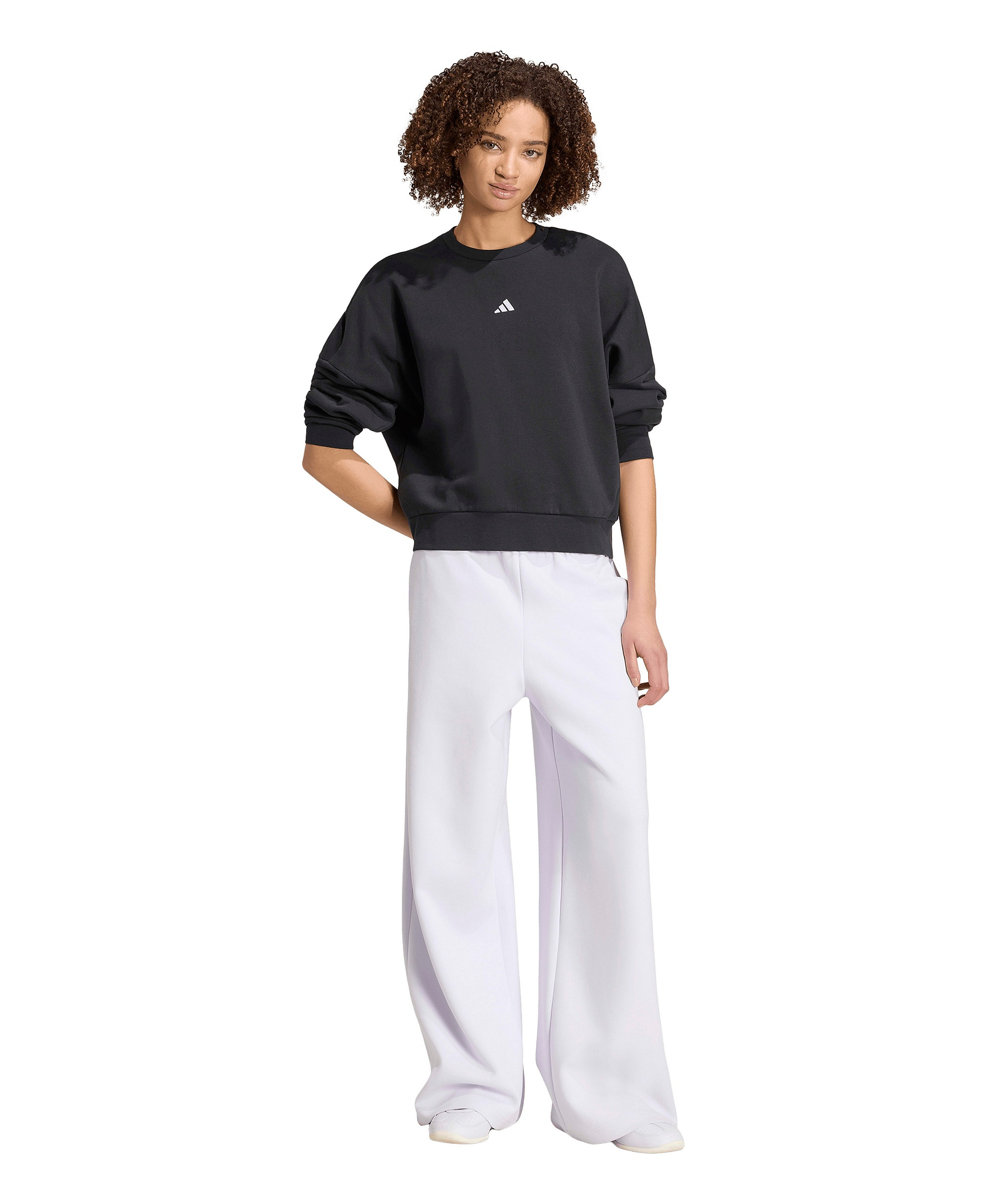adidas Women's Straight Soft Lux Sportswear Pants - Frozen Purple