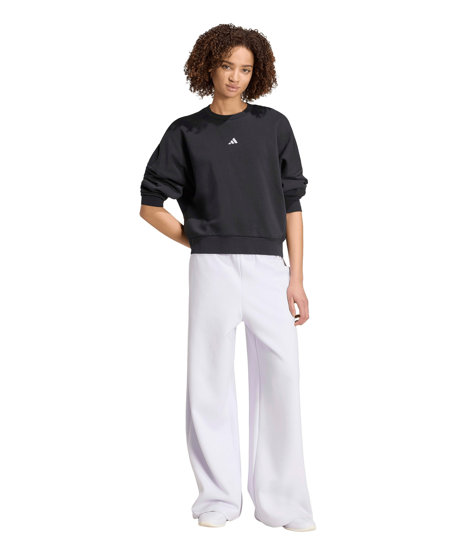 adidas Women's Straight Soft Lux Sportswear Pants - Frozen Purple