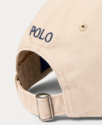 Polo Ralph Lauren Women's The Iconic Cotton Chino Ball Cap - Nubuck/relay Blue