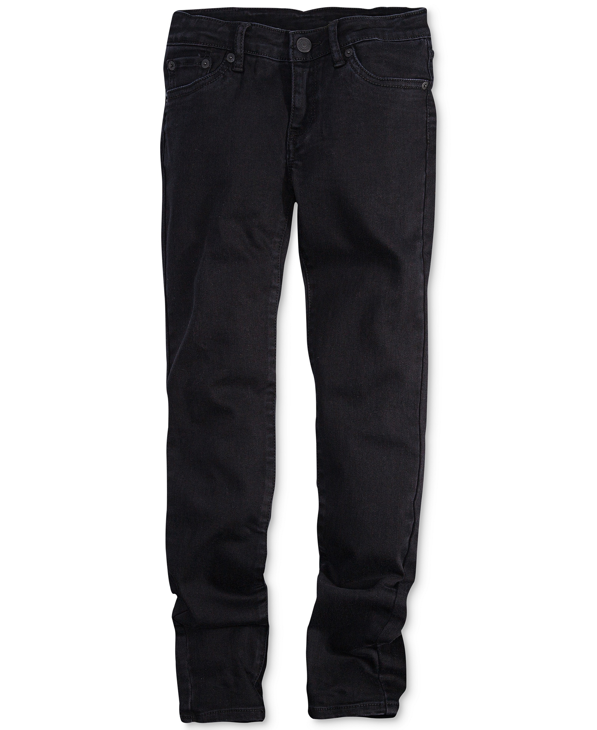Levi's Big Girls 710 Super Skinny Denim Jeans - Deep Black