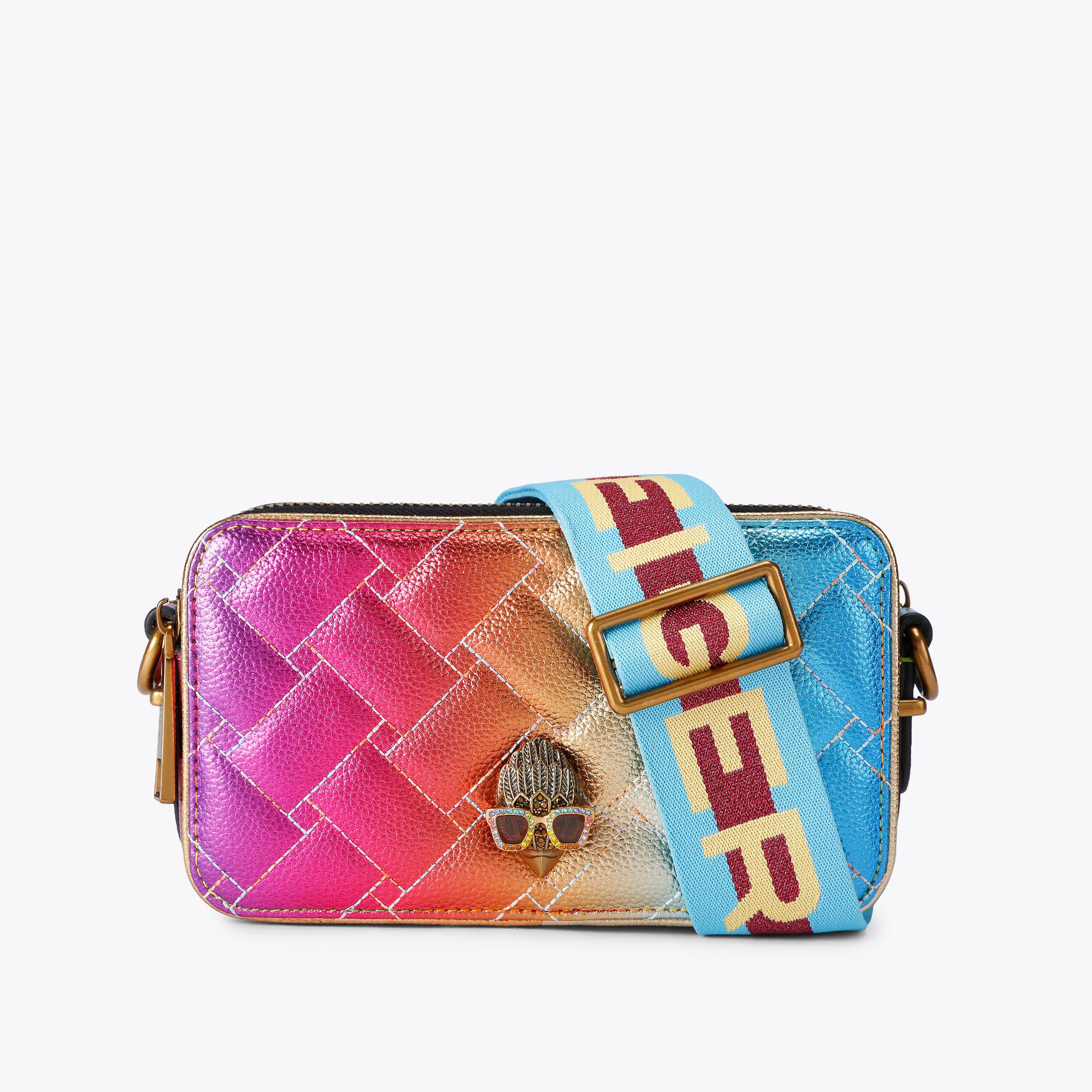 Kurt Geiger London Dual Zip Kensington Camera Bag - Multi Colored
