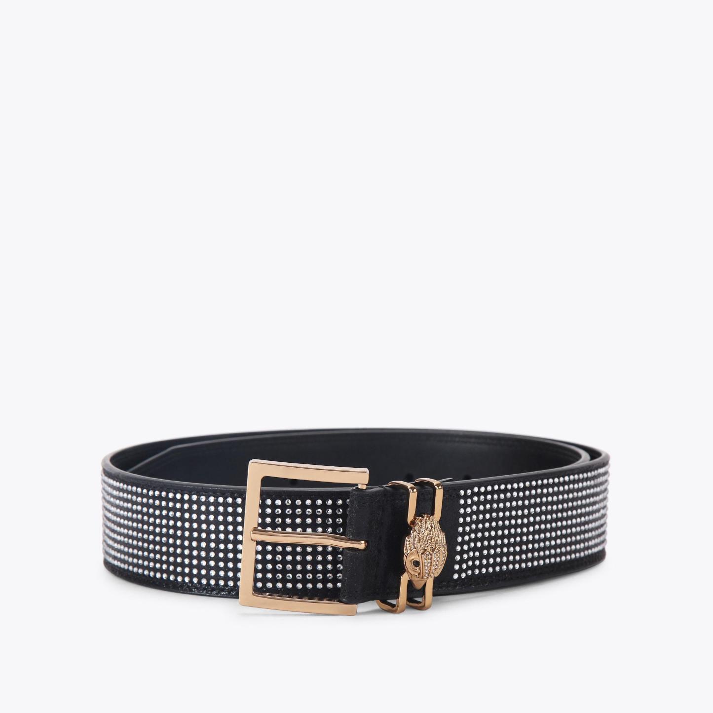 Kurt Geiger London Shoreditch Gem 40 Belt - Black