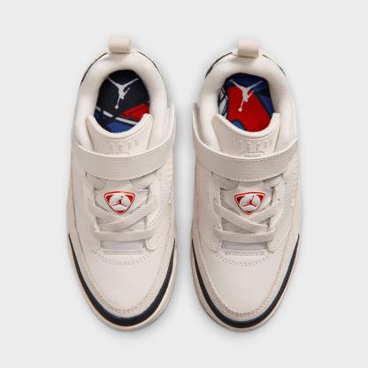 Little Kids' Jordan Spizike Low FC Casual Shoes - Phantom/Sail/Old Royal/University Red - view 5