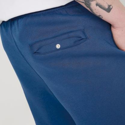 Men's Nike Club Fleece Premium Jogger Pants - Court Blue/Court Blue