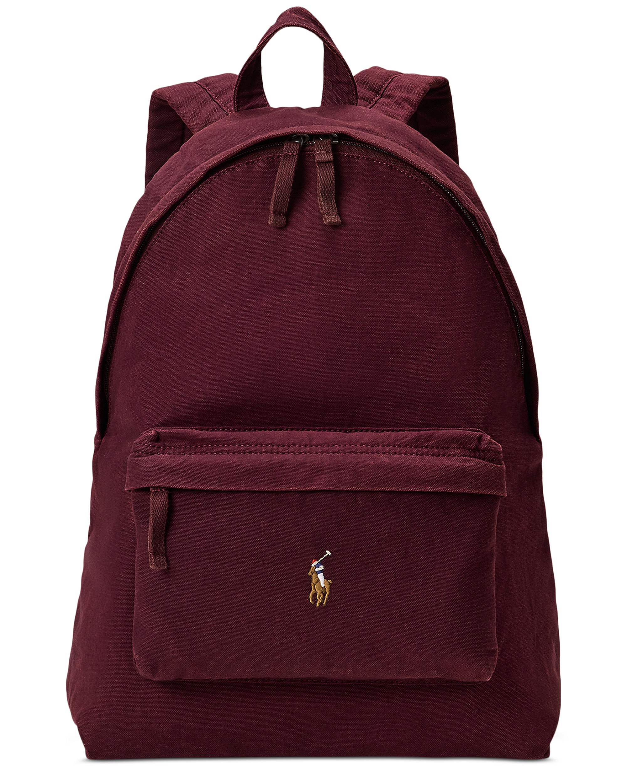 Polo Ralph Lauren Men's Canvas Backpack - Harvard Wine