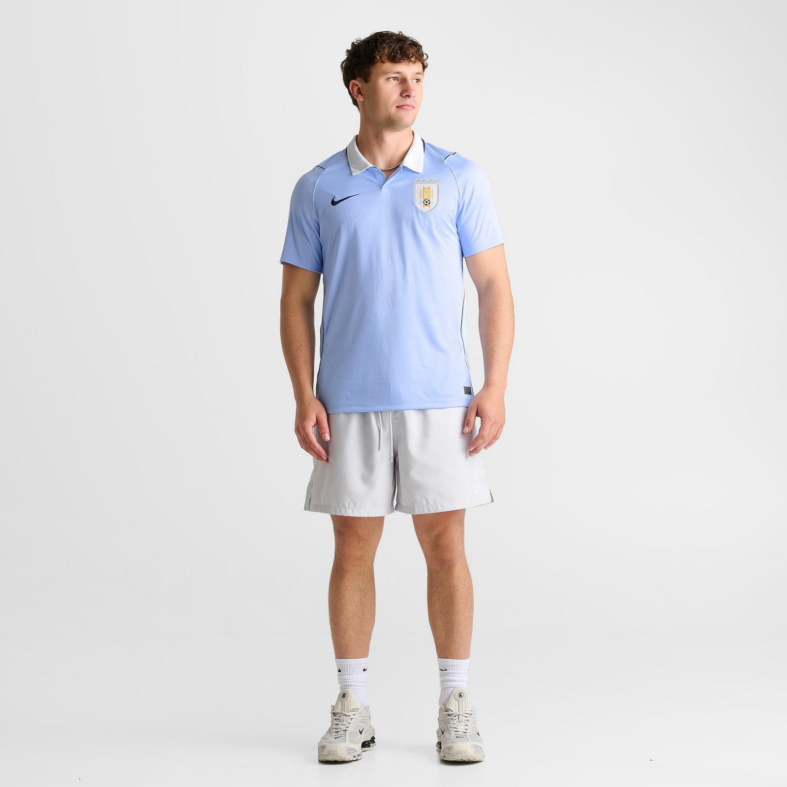 Men's Nike Uruguay 2026 Stadium Home Dri-FIT Replica Soccer Jersey - Royal Tint/Obsidian