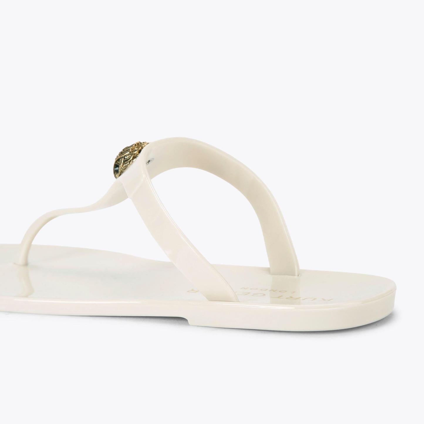 Kurt Geiger London Maddison T-bar Sandal - White - view 4