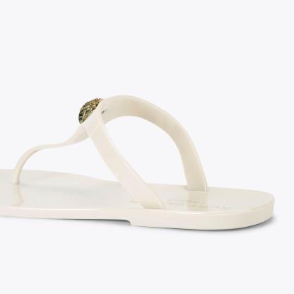 Kurt Geiger London Maddison T-bar Sandal - White - view 4