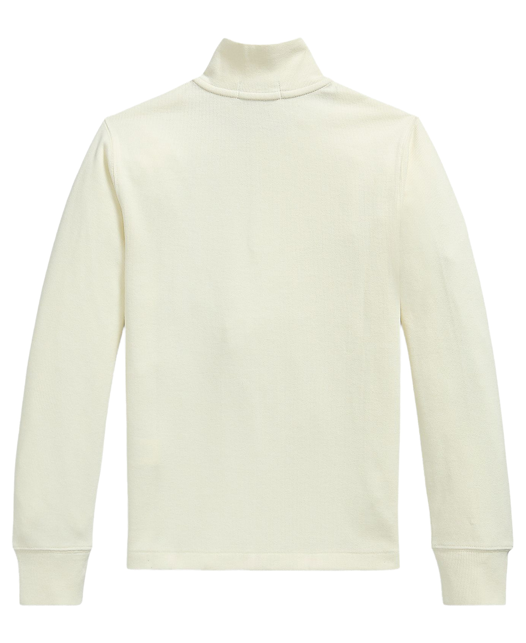 Polo Ralph Lauren Boys' 8-20 Estate Rib Quarter-Zip Sweater - Andover Heather
