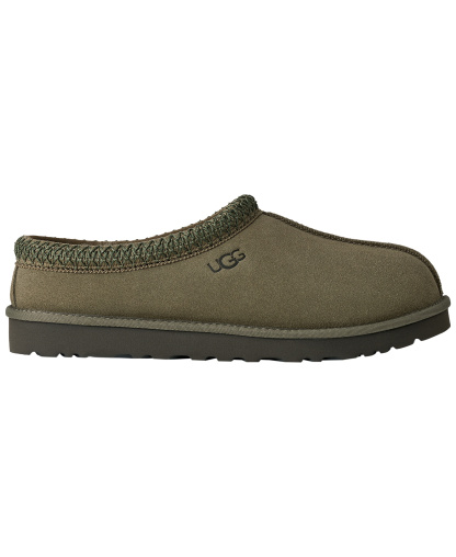 UGG® Men's Tasman II Round-Toe Slippers - Burnt Olive/Forest Night