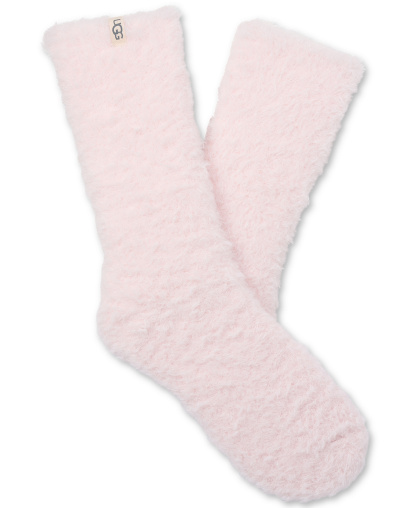 UGG Women's Teddi Cozy Crew Socks - Pale Orchid