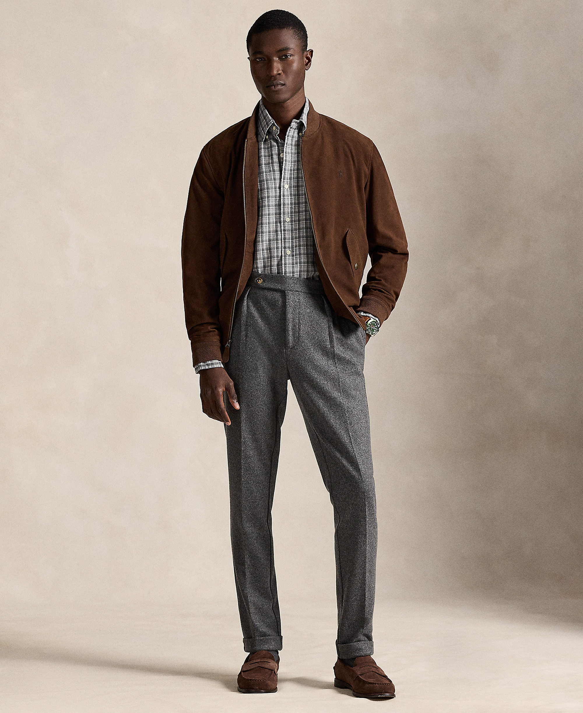 Polo Ralph Lauren Men's Classic-Fit Oxford Shirt - Gray Heather Multi