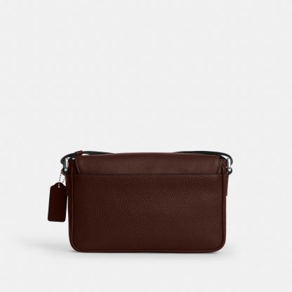 Jack Small Flap Crossbody Bag - Silver/Maple - view 5