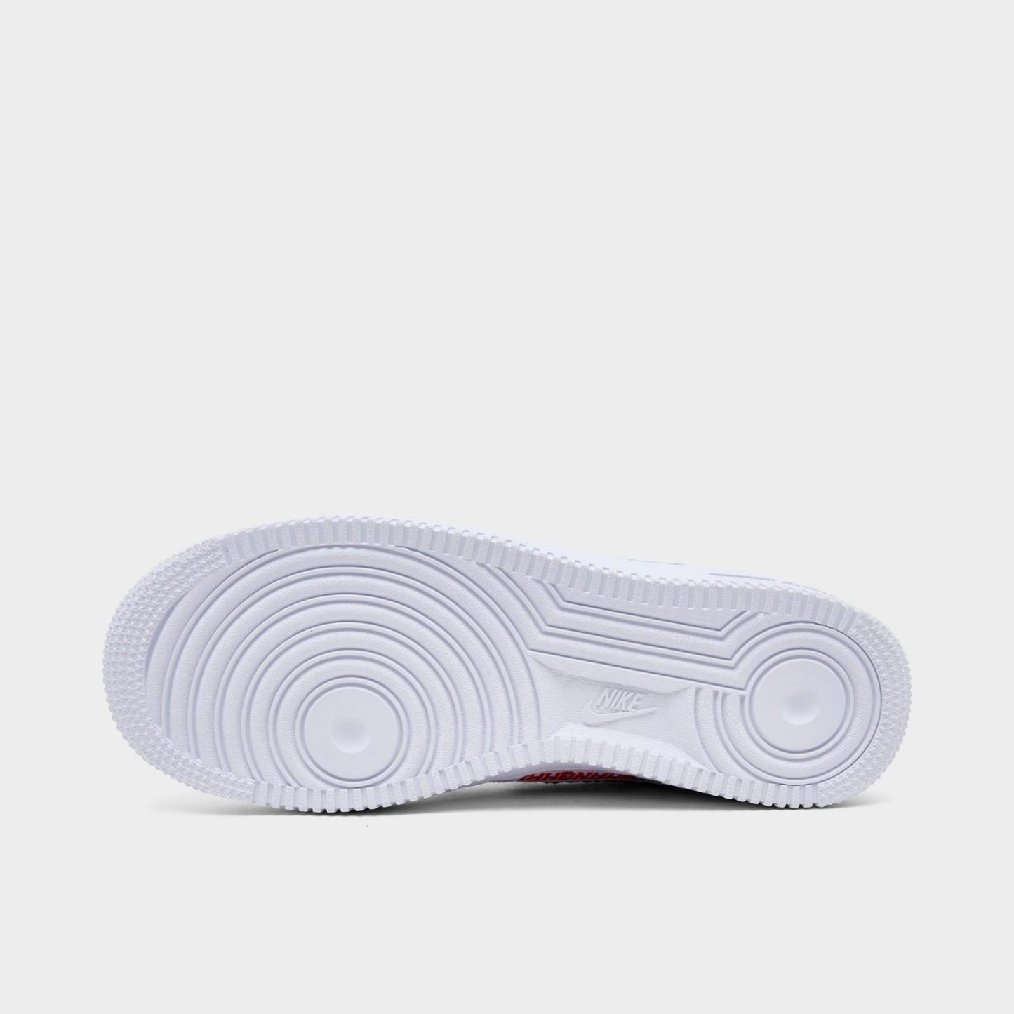 Big Kids' Nike Air Force 1 LV8 Casual Shoes - White/White