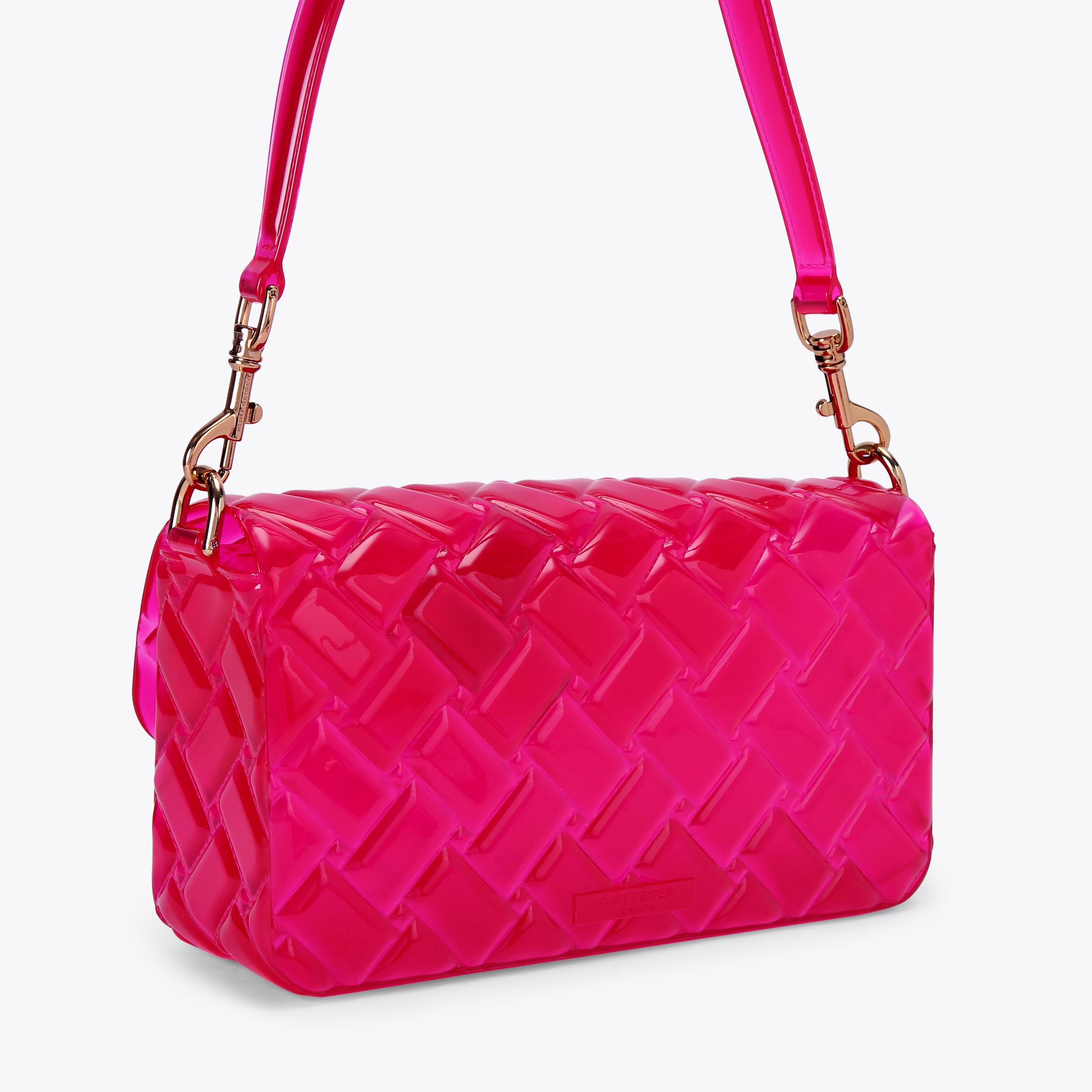 Kurt Geiger London Jelly Kensington Shoulder Bag - Pink - view 4