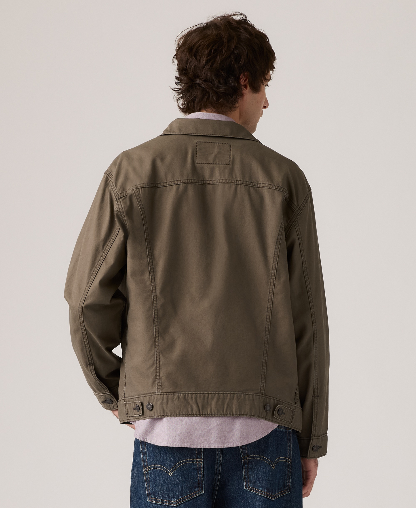Levi's Men's Relaxed-Fit Trucker Jacket - Maitake Brown