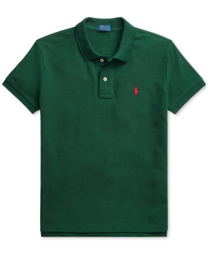 Polo Ralph Lauren Women's Classic-Fit Mesh Polo Shirt - College Green