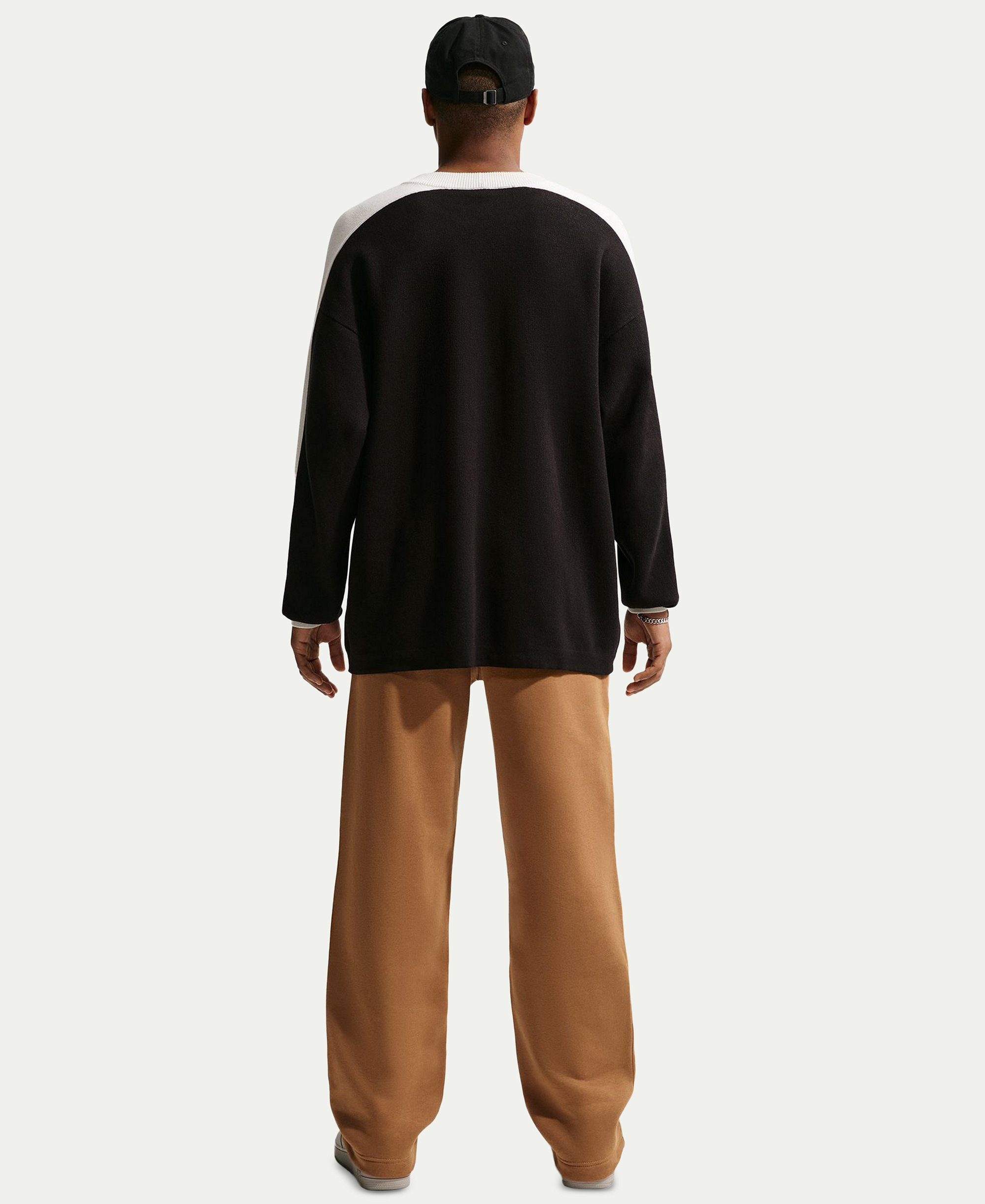 Nike Club Men's Brushed Fleece Open Hem Pants - Ale Brown/White