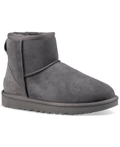 UGG® Women's Classic II Pull-On Mini Booties - Gray