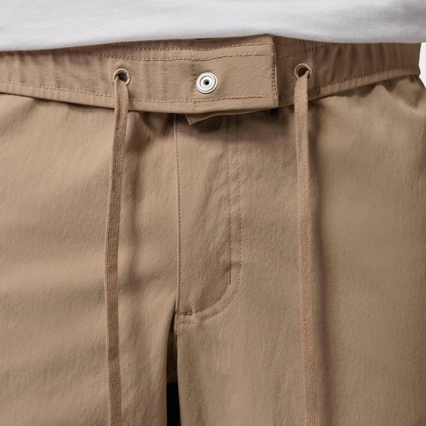 Men's Jordan Flight Essentials Pants - Khaki/Black
