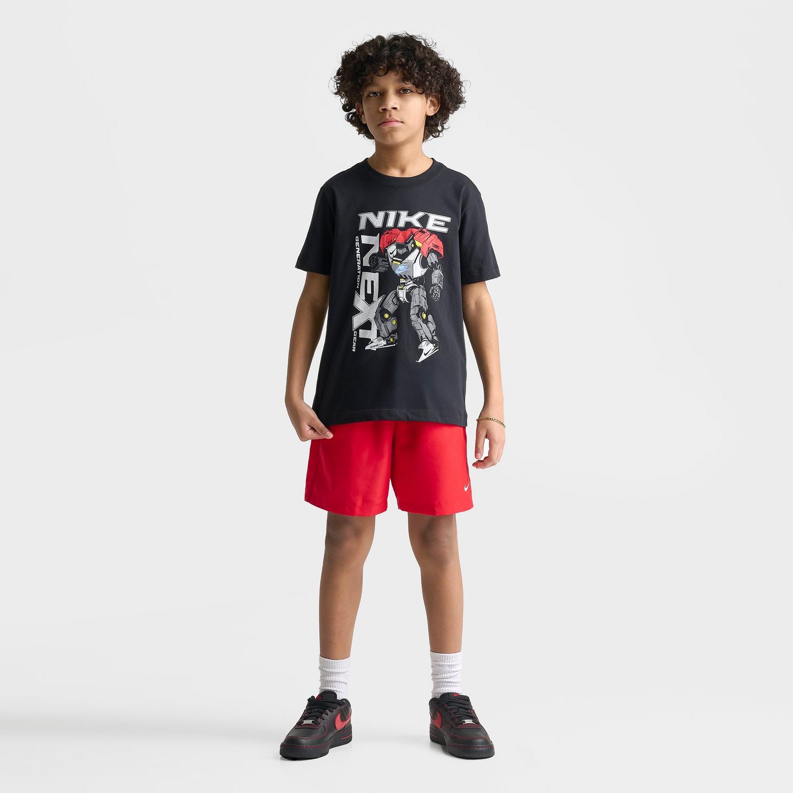 Big Kids' Nike Sportswear Mecha T-Shirt - Black