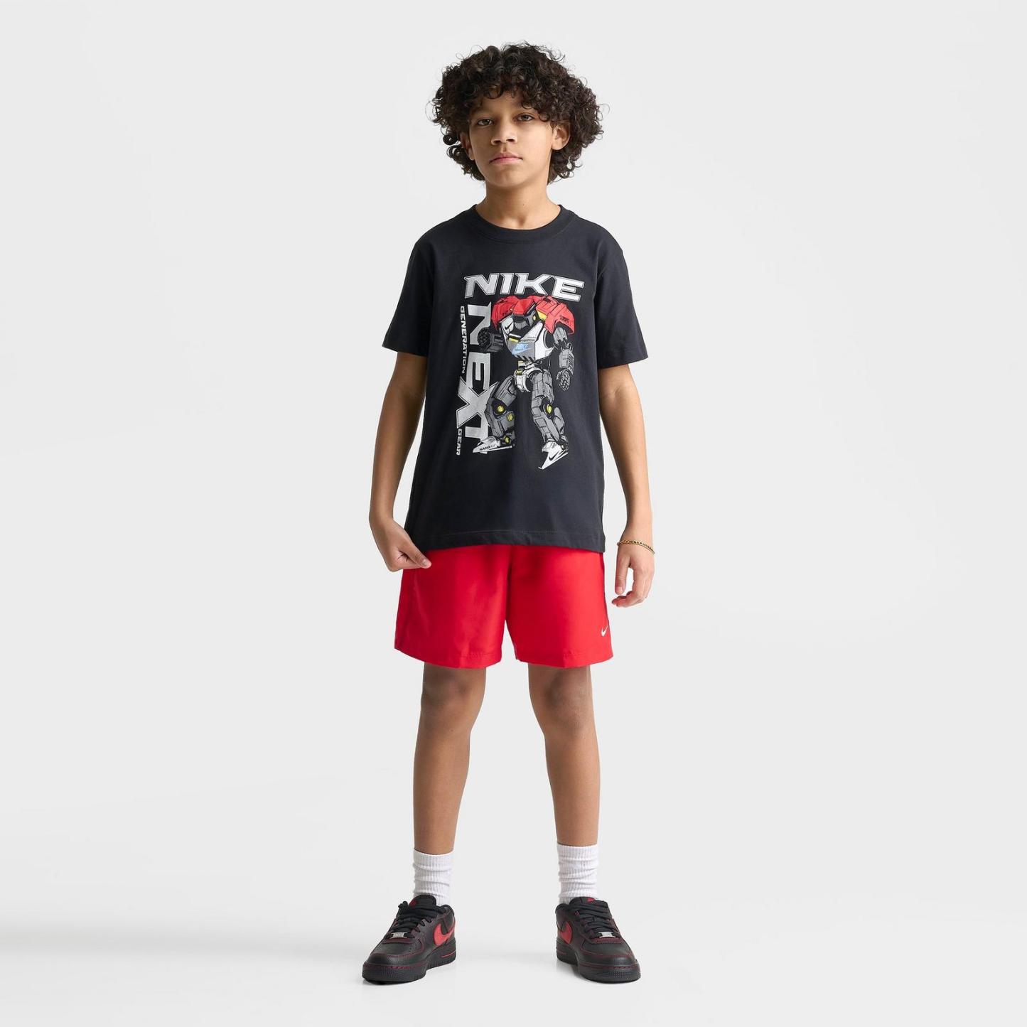 Big Kids' Nike Sportswear Mecha T-Shirt - Black