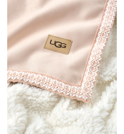 UGG® Kirkwood UGG Braid Throw, 50" x 70" - Himalayan Salt