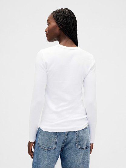 Modern Crewneck T-Shirt - Fresh white