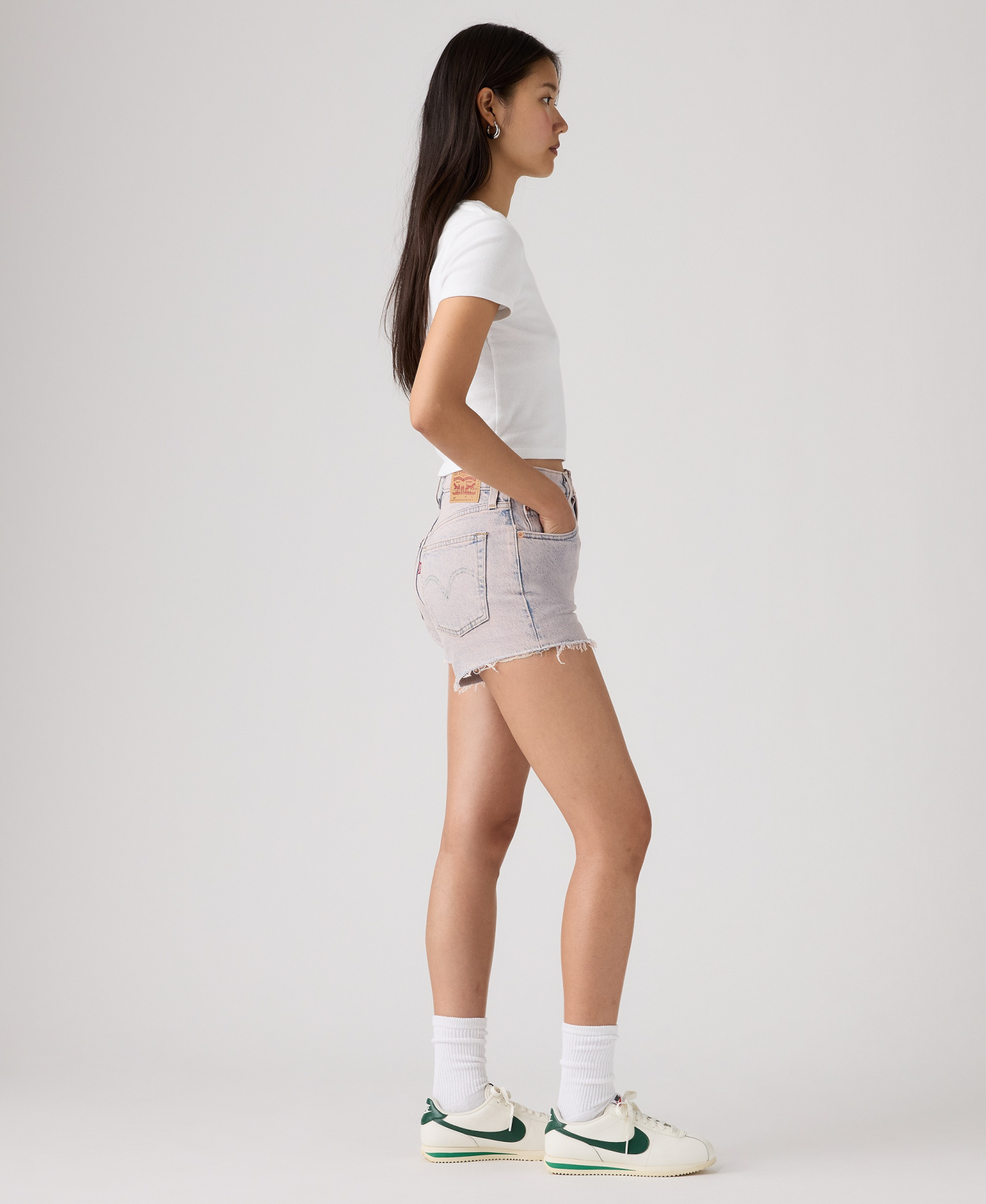 Levi's 501® Original Fit High Rise Women's Shorts - Rose Water Stretch Short