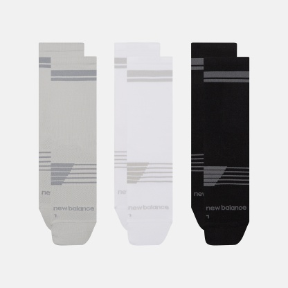 New Balance Pro Run Crew Socks 3 Pack, LAS35102AS1