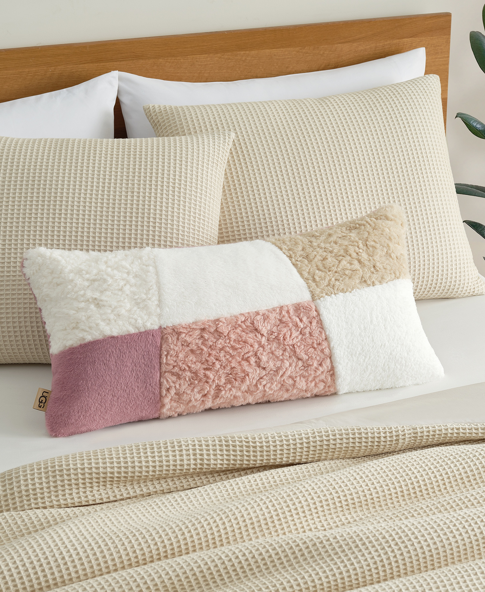 UGG® Sibel Textured Decorative Pillow, 14" x 30" - Multi