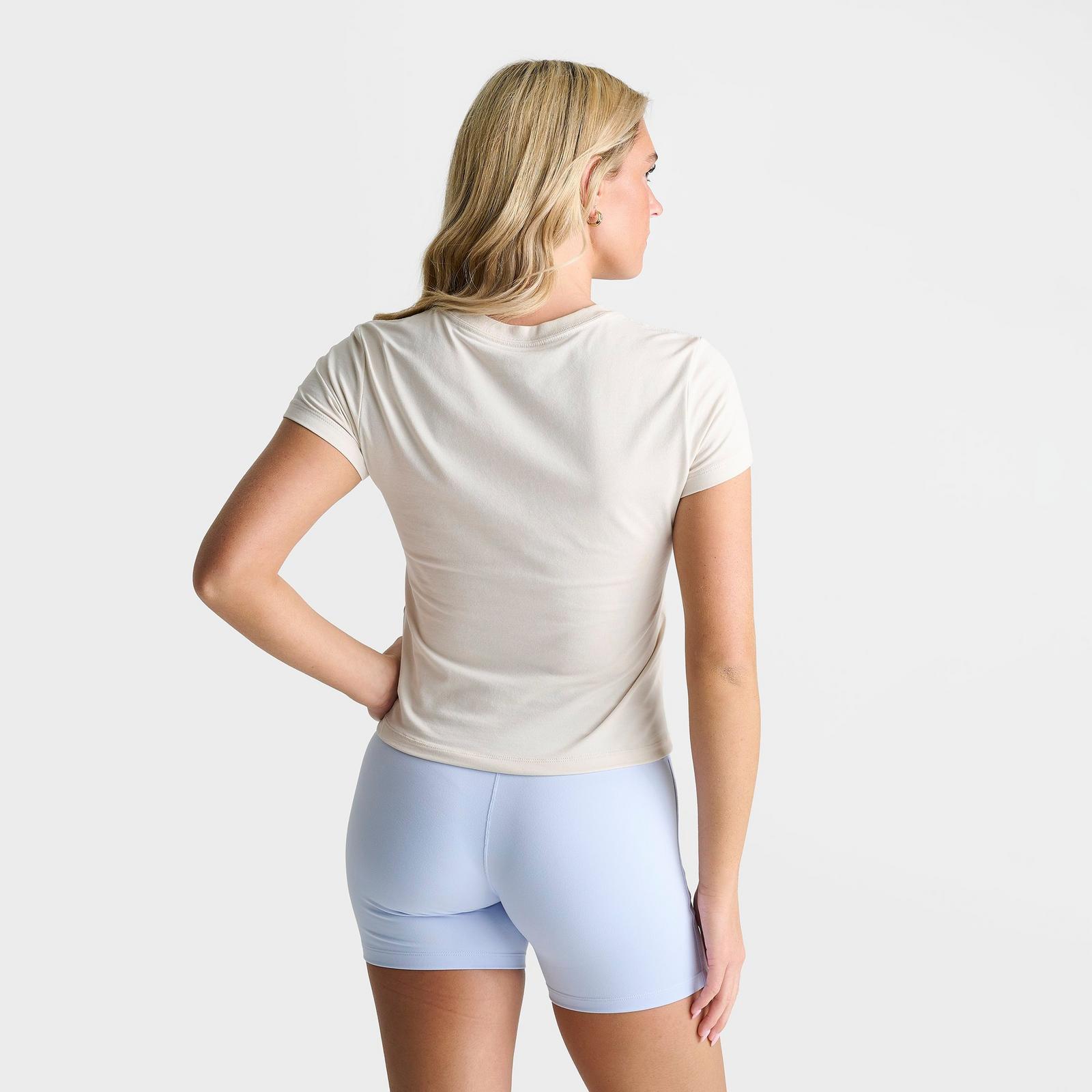 Women's Nike Sportswear Slim Mod Crop T-Shirt - White (IR8967-104)