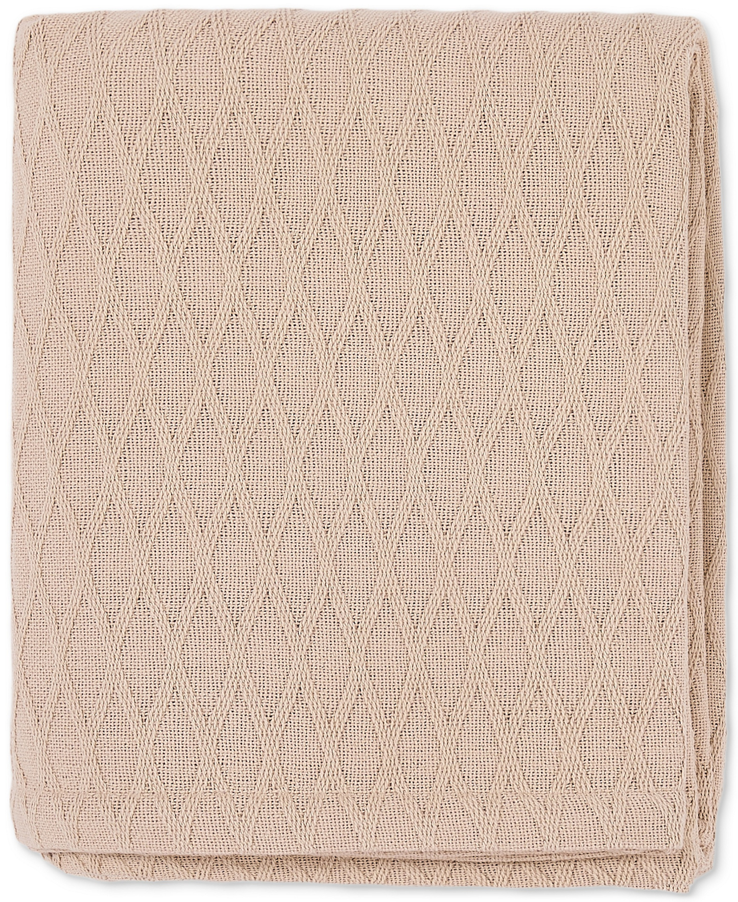Lauren Ralph Lauren Classic Cotton Blanket, Twin - Taupe