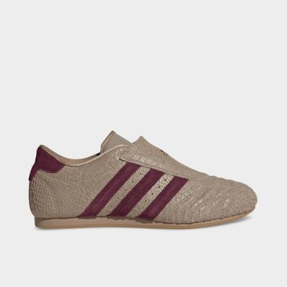 Women's adidas Originals Taekwondo Croc Casual Shoes - Trace Khaki/Maroon/Gum - view 1