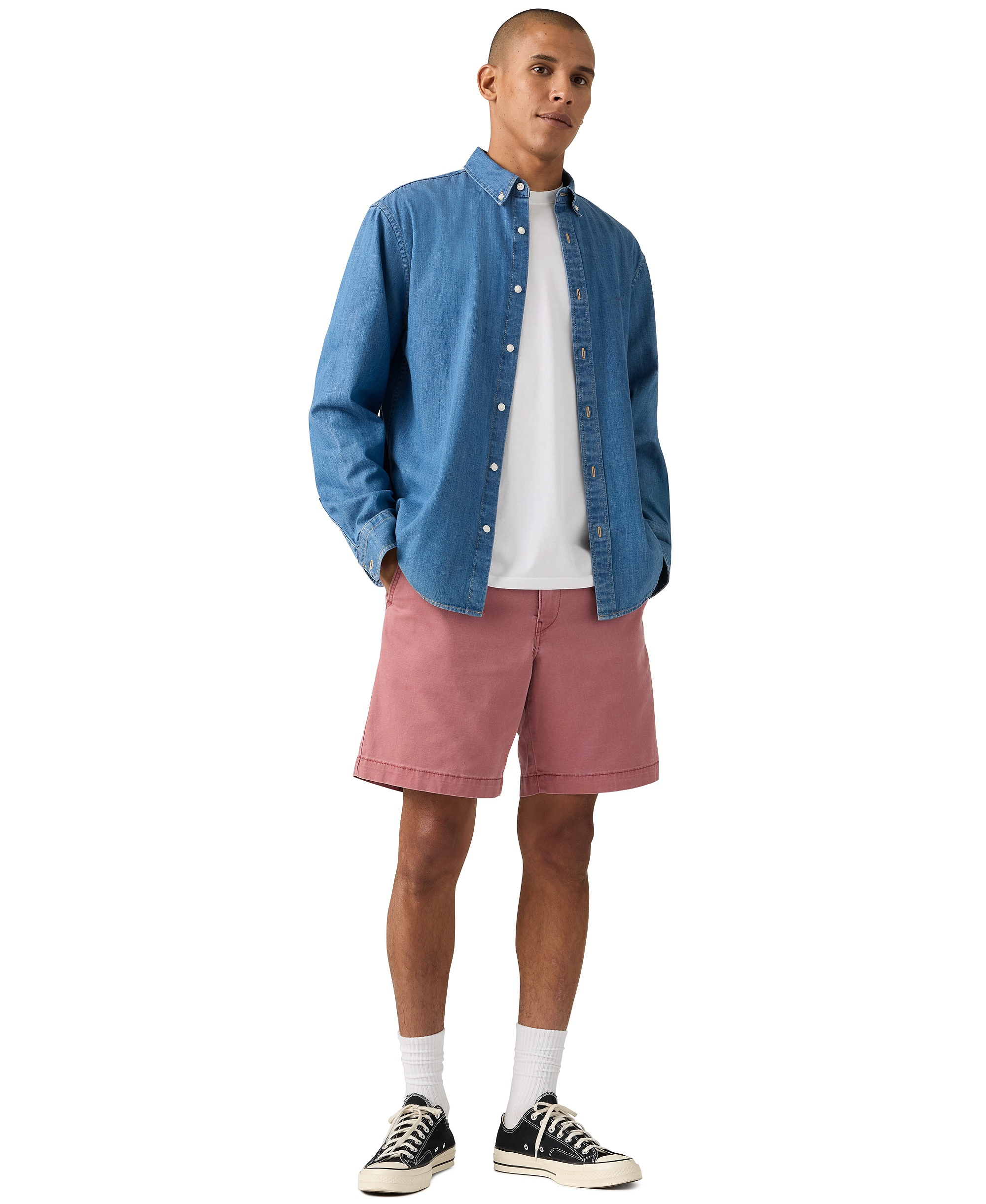 Levi's Men's Relaxed-Fit 8" Chino Shorts - Roan Rouge