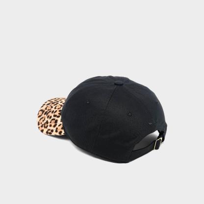Women's adidas Originals Relaxed Cheetah Print Strapback Hat - Black/Cheetah