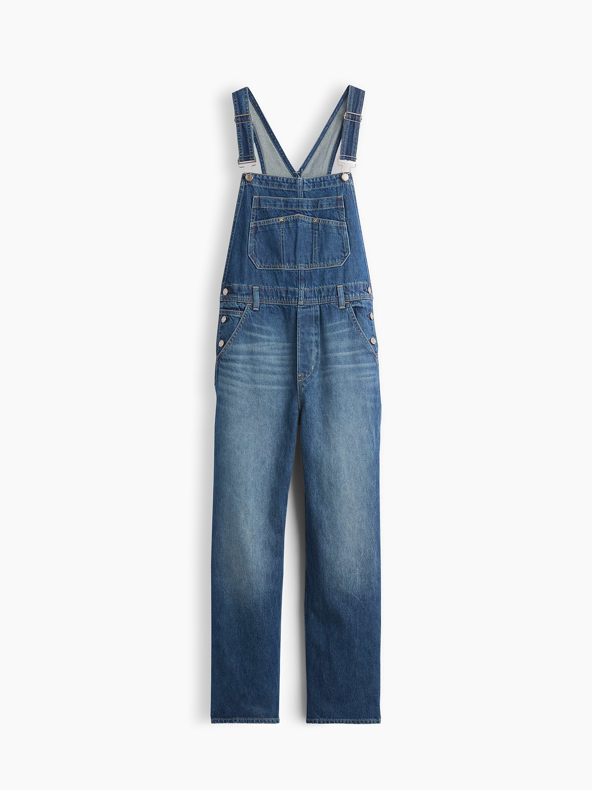 Loose Overalls - Medium wash