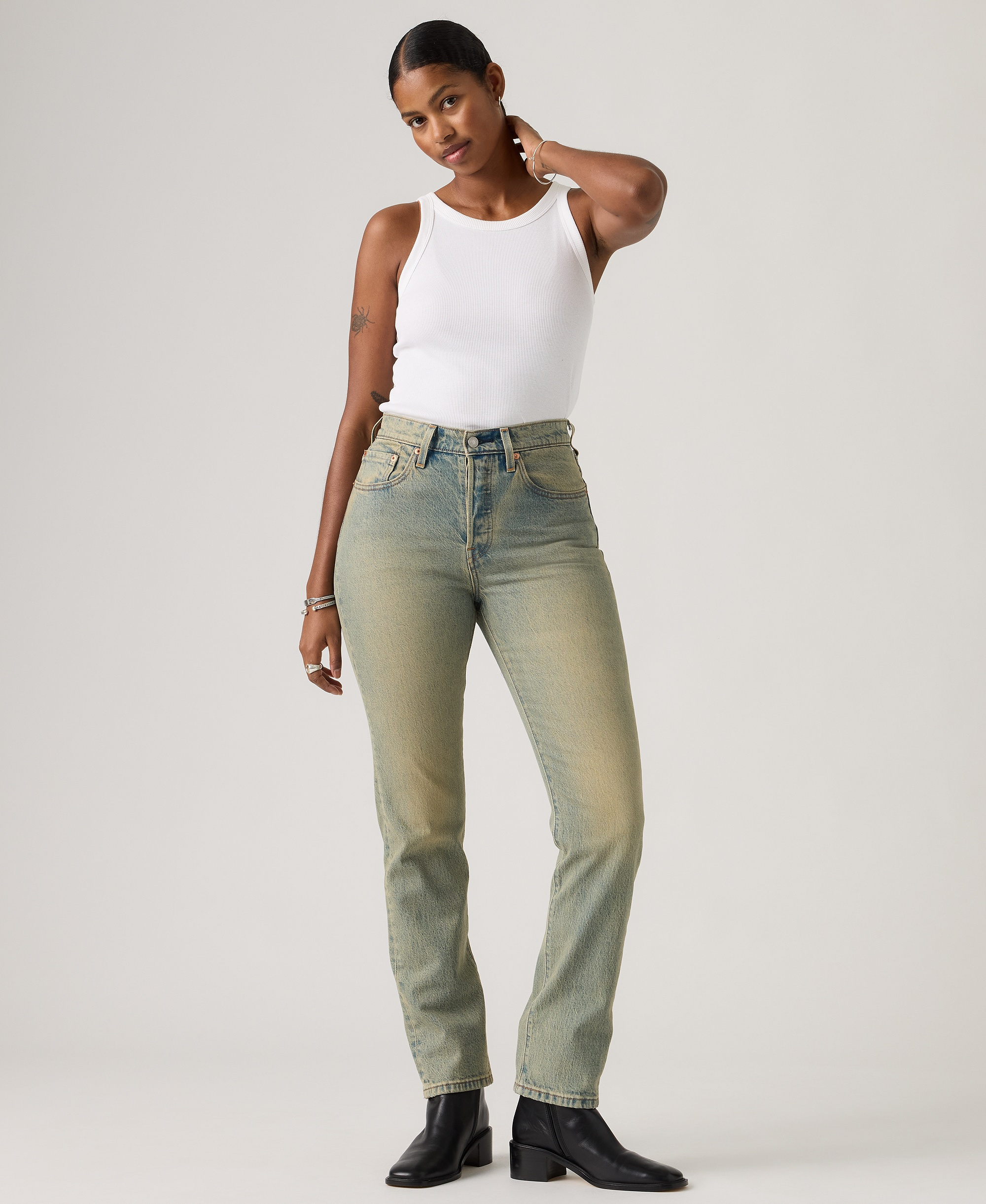 Levi's Women's 501 Original-Fit Straight-Leg Jeans - Miners Business