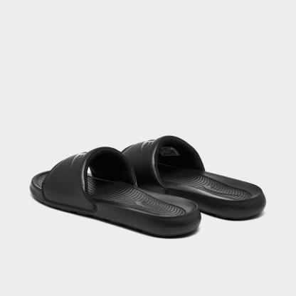 Men's Nithtke Victori One Slide Sandals - Black/Black/Black - Back view