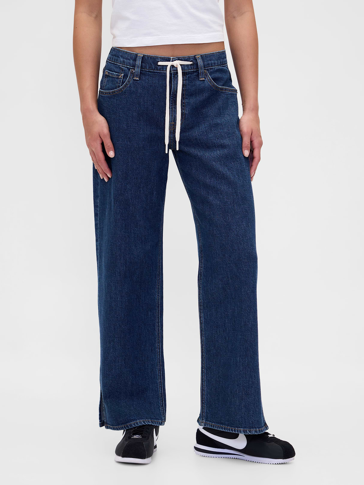 Low Rise '90s Loose Jeans - Resin rinse