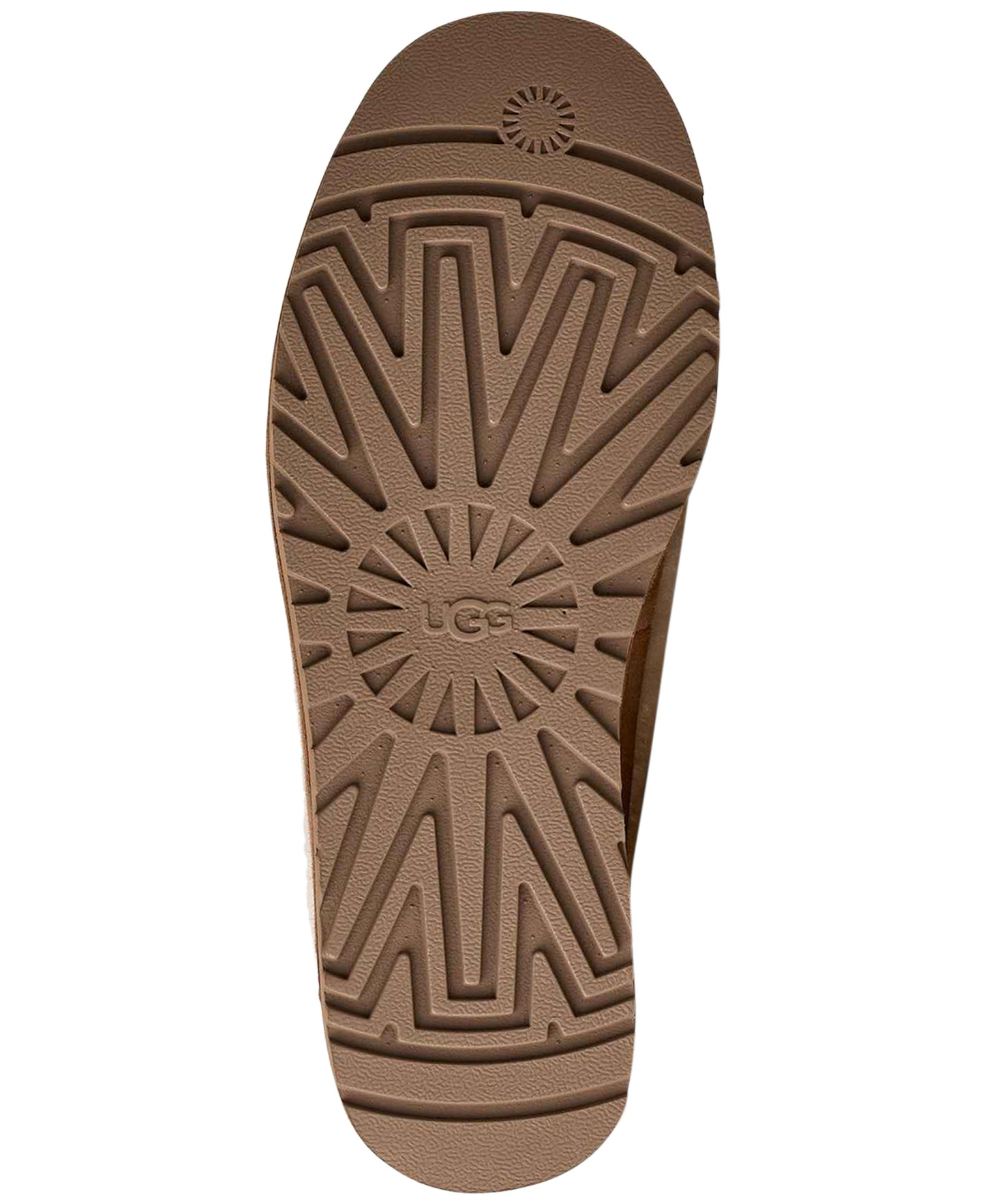 UGG® Women's Zora Ballet Round Toe Flats - Chestnut