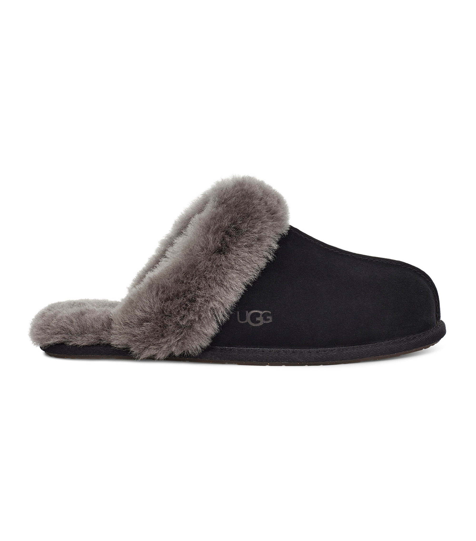 UGG® Women's Scuffette II Slip-On Slippers - Black/Gray